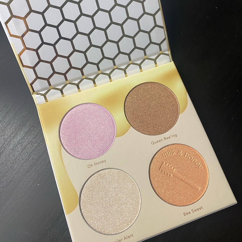 Beauty Bakerie Milk and Honey highlight palette.